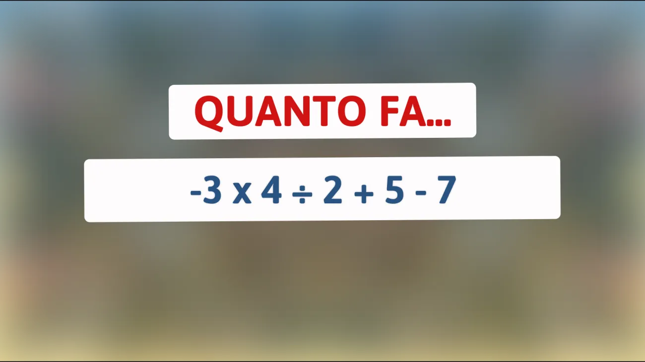 \"Solo il 1% riesce a risolvere questo enigma matematico: scopri se sei un vero genio!\""